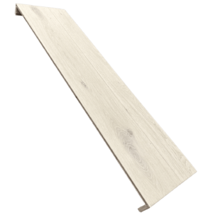 Mountain Chalk Bullnose Stair Tread Rustic Oak