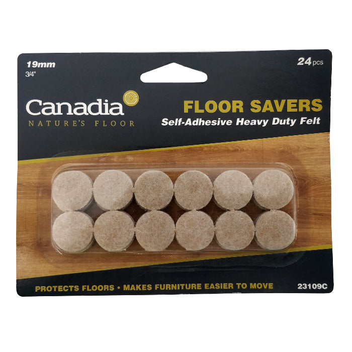Canadia Felt Pads 19mm