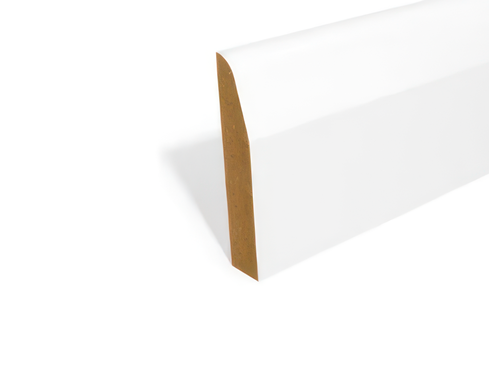Chamfered White Primed MDF Architrave 18x68x5400mm