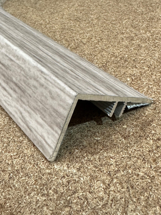 Floor Profile Stair Nose Grey 2 (90cm) B73610/090