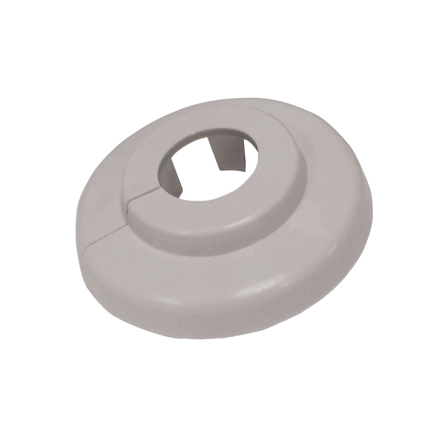 Plastic Rosette Light Grey 15mm (2)