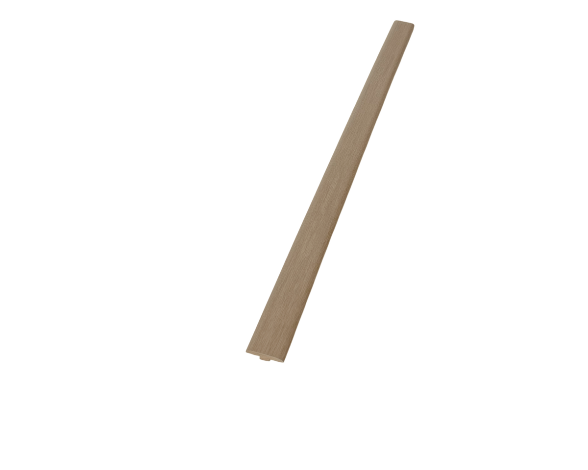 Roicha Oak Beige Wood Grain MDF Flat Profile - 2 part (Pack of 1)