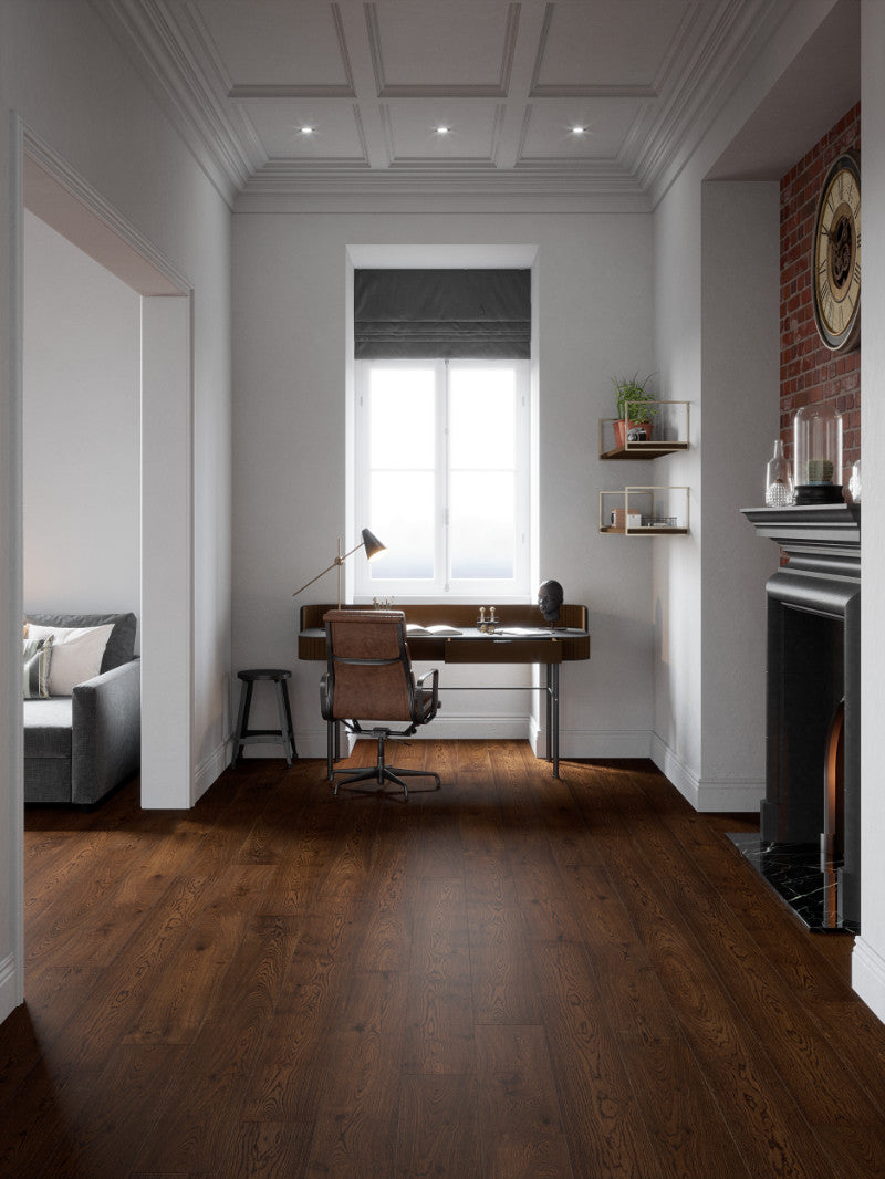 Mountain Rustic Oak Deep Smoked image 2