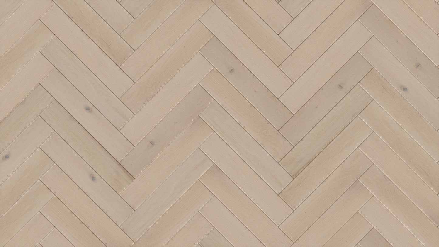 Mountain Chalk Oak Herringbone image 2