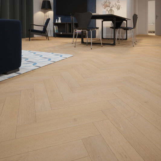 Mountain Mist Oak Herringbone image 2