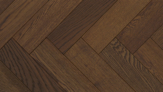Mountain Deep Smoked Oak Herringbone image 1
