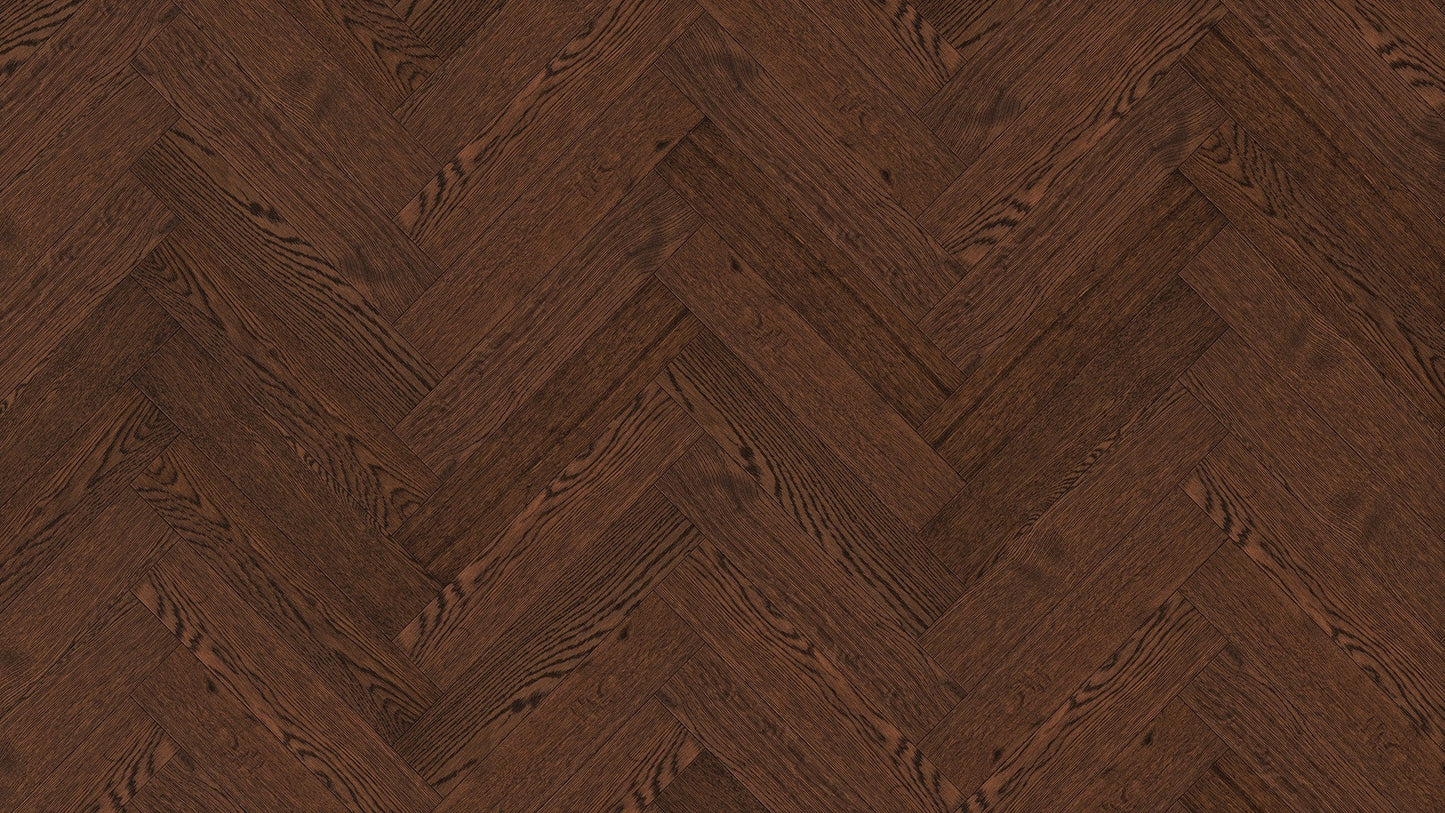 Mountain Deep Smoked Oak Herringbone image 3