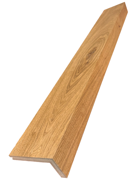 Mountain Rustic Oak Stair Tread