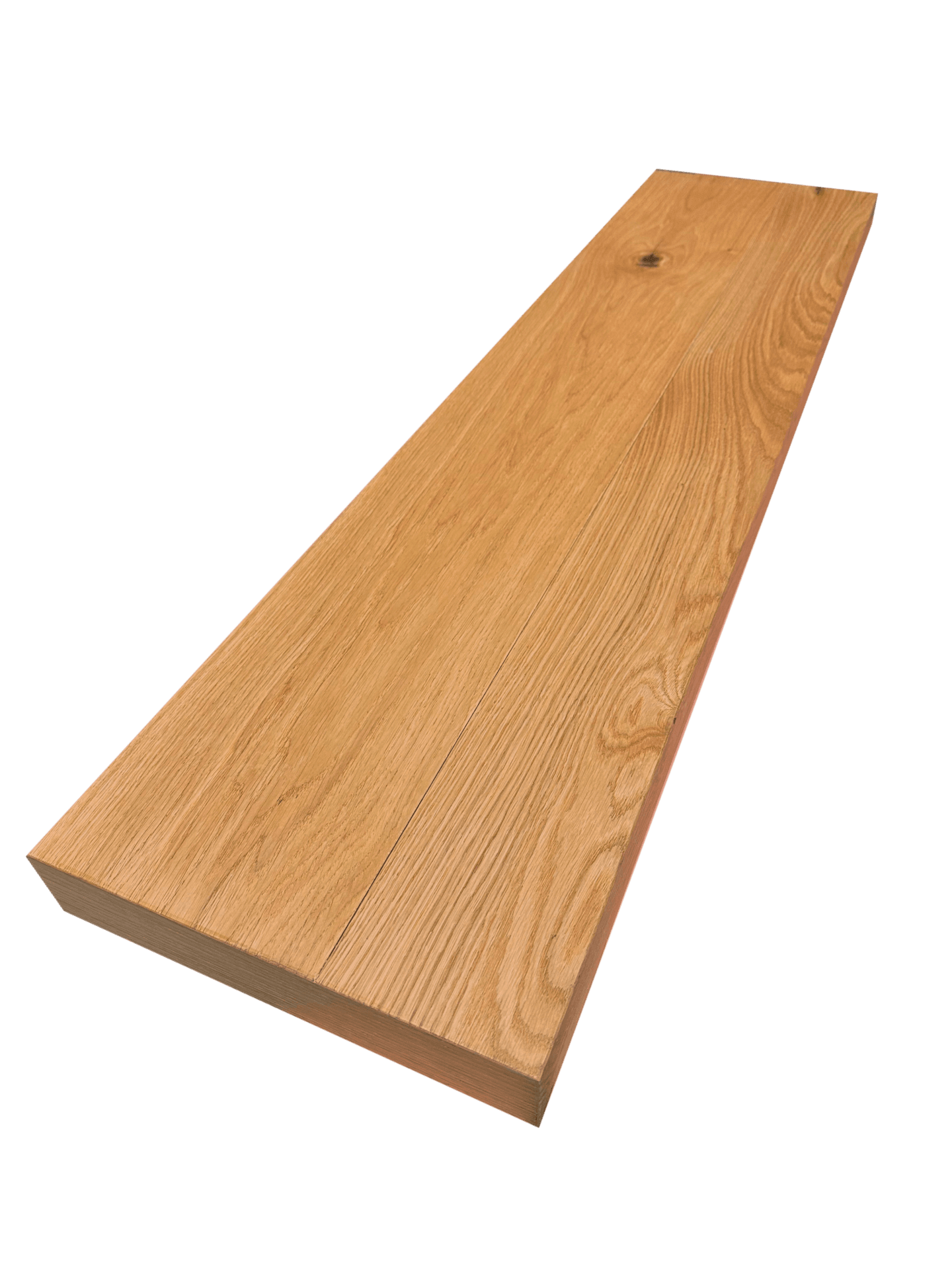 Mountain Rustic Oak Bullnose Stair Tread