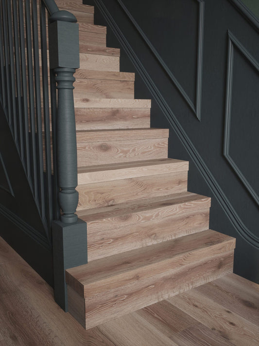 Mountain Ridge Stair Tread Rustic Oak