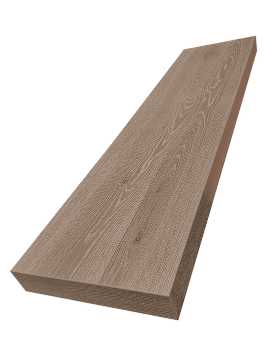 Mountain Ridge Bullnose Stair Tread Rustic Oak
