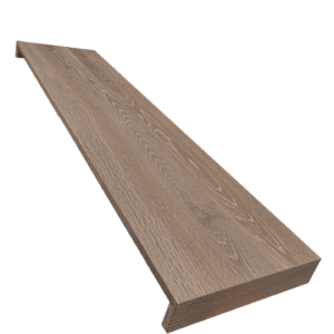 Mountain Ridge Bullnose Stair Tread Rustic Oak