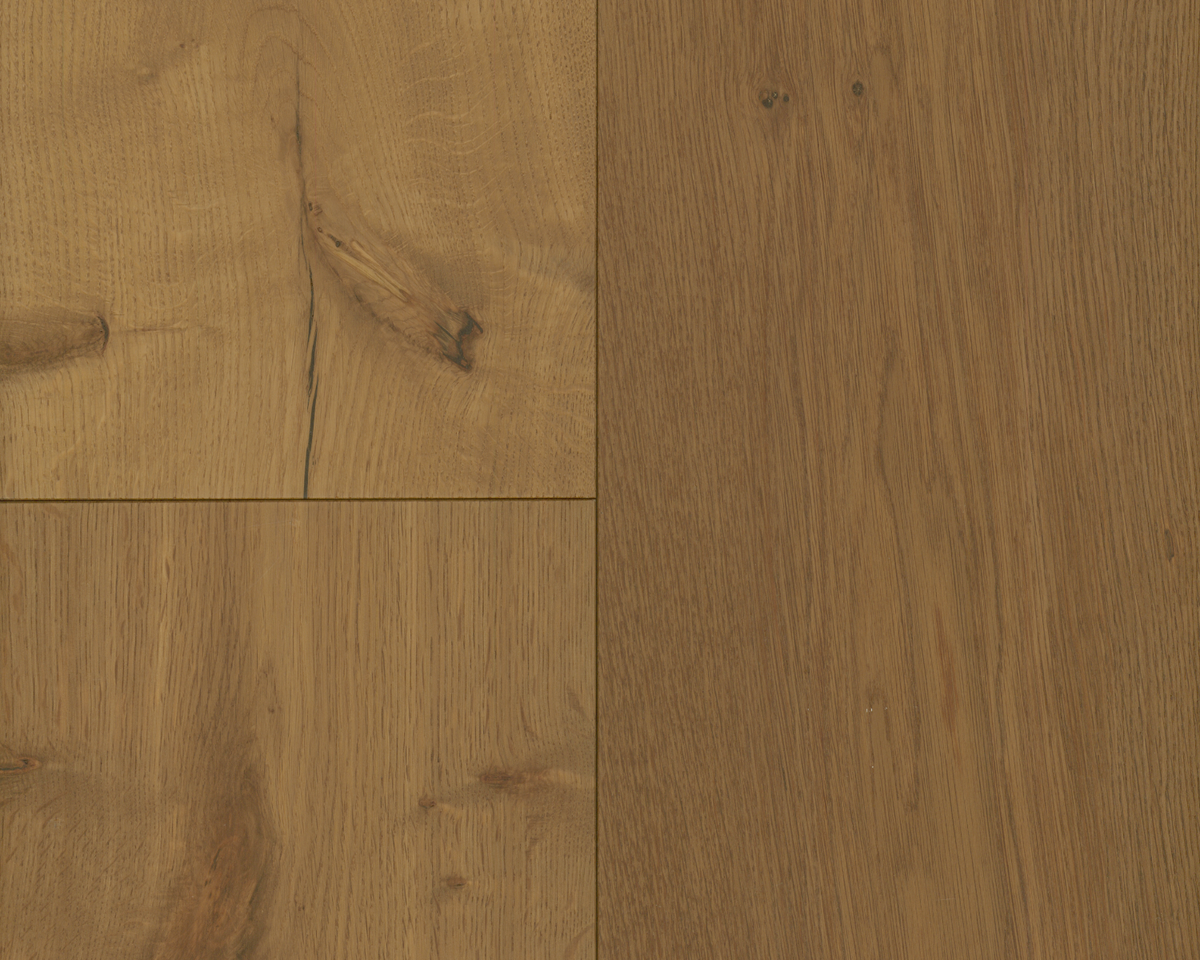 Copperfield Brushed Oak wide plank engineered wood flooring