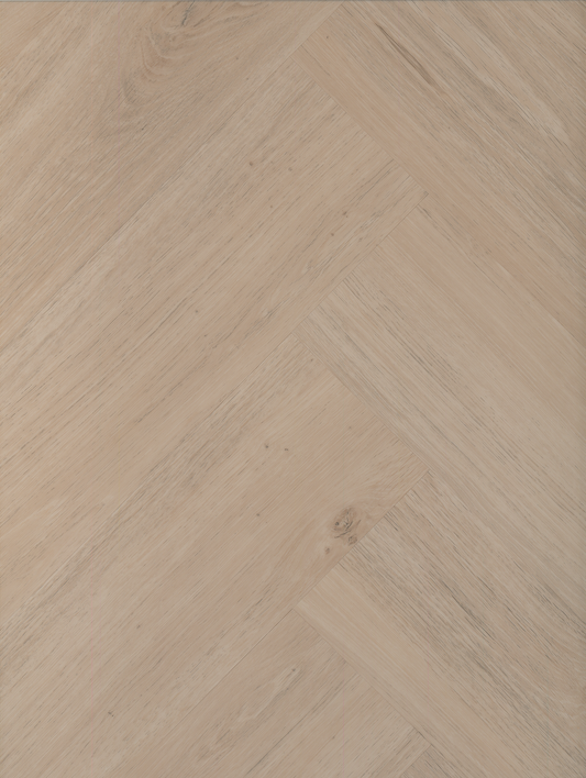 Neptune Harbour Mist Oak SPC herringbone flooring