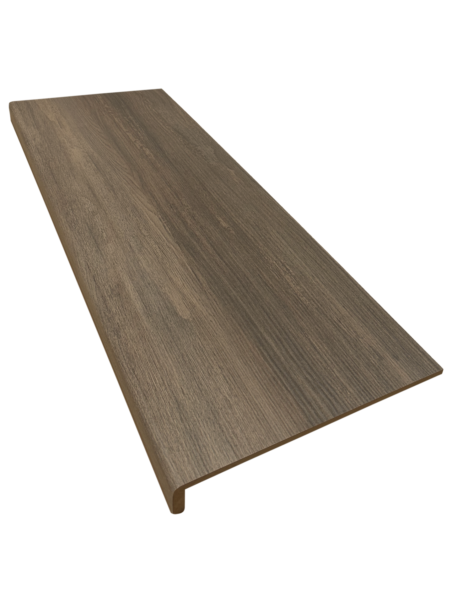 Milani Dark Oak Wood Grain Single Stair Tread & Riser