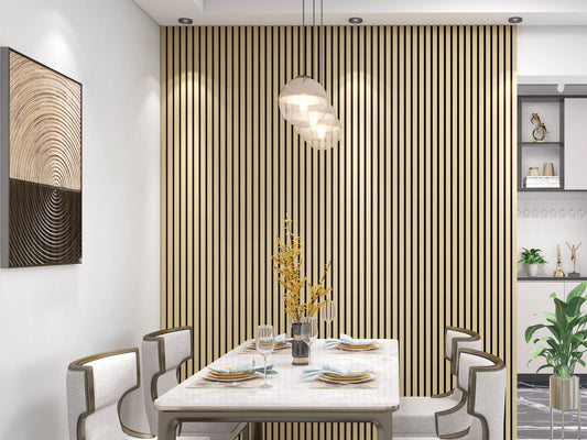 Oak Veneer Acoustic Wall Panel JM1114 MBW 26WV