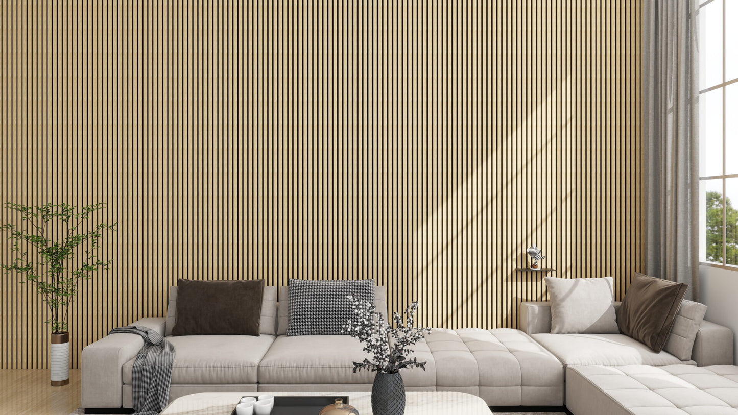 Oak Veneer Acoustic Wall Panel JM1114 MBW 26WV