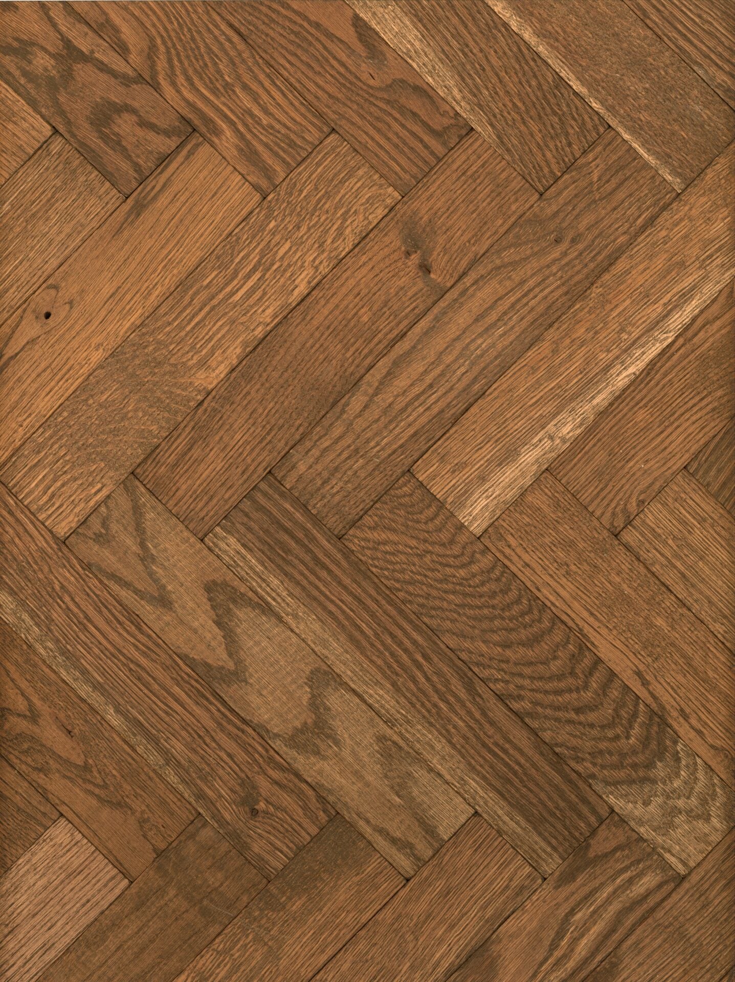 White Oak Tumbled Herringbone Double Smoked & Oiled image 5