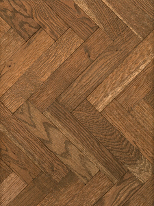 White Oak Tumbled Herringbone Double Smoked & Oiled image 5