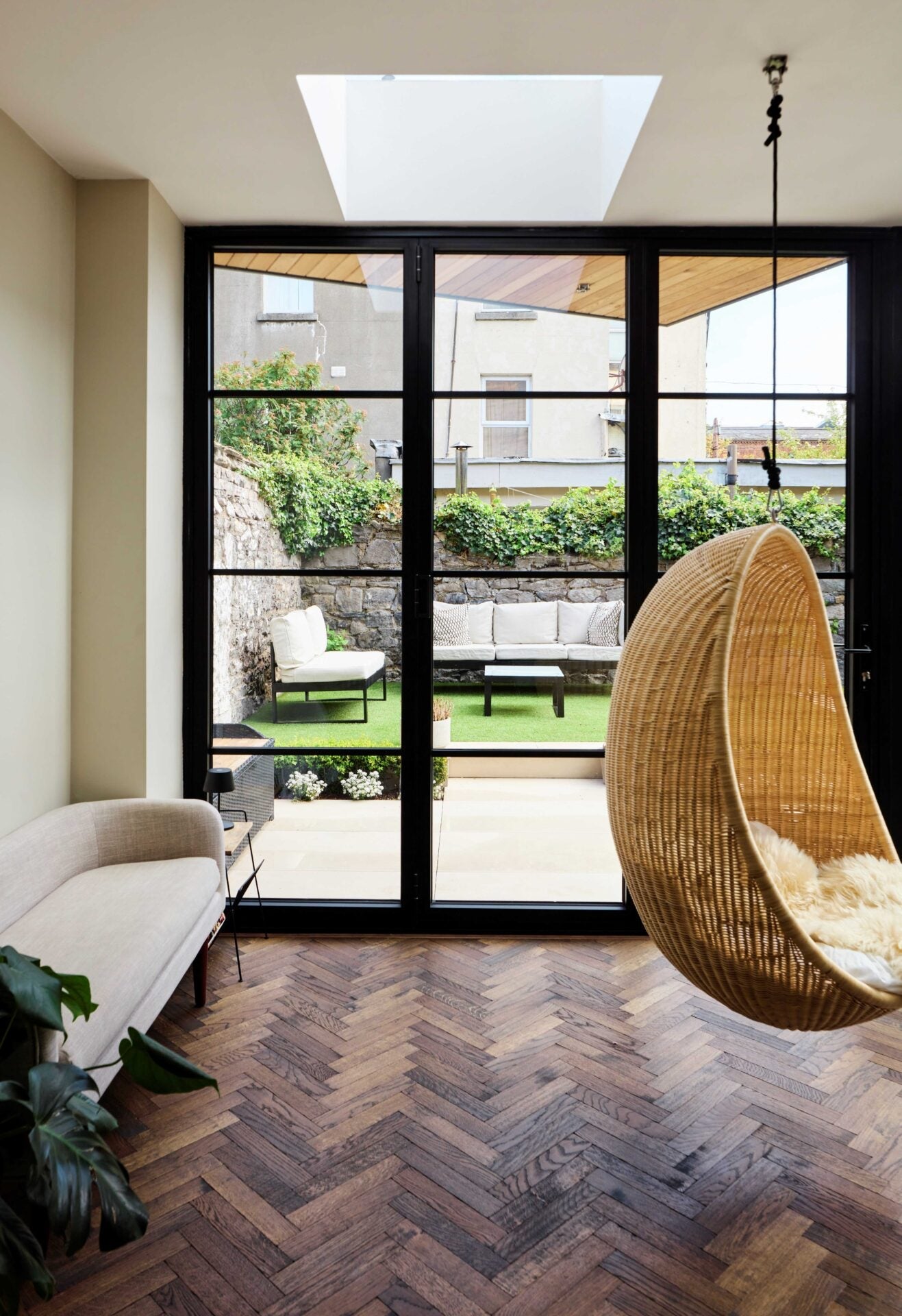 White Oak Tumbled Herringbone Double Smoked & Oiled image 4