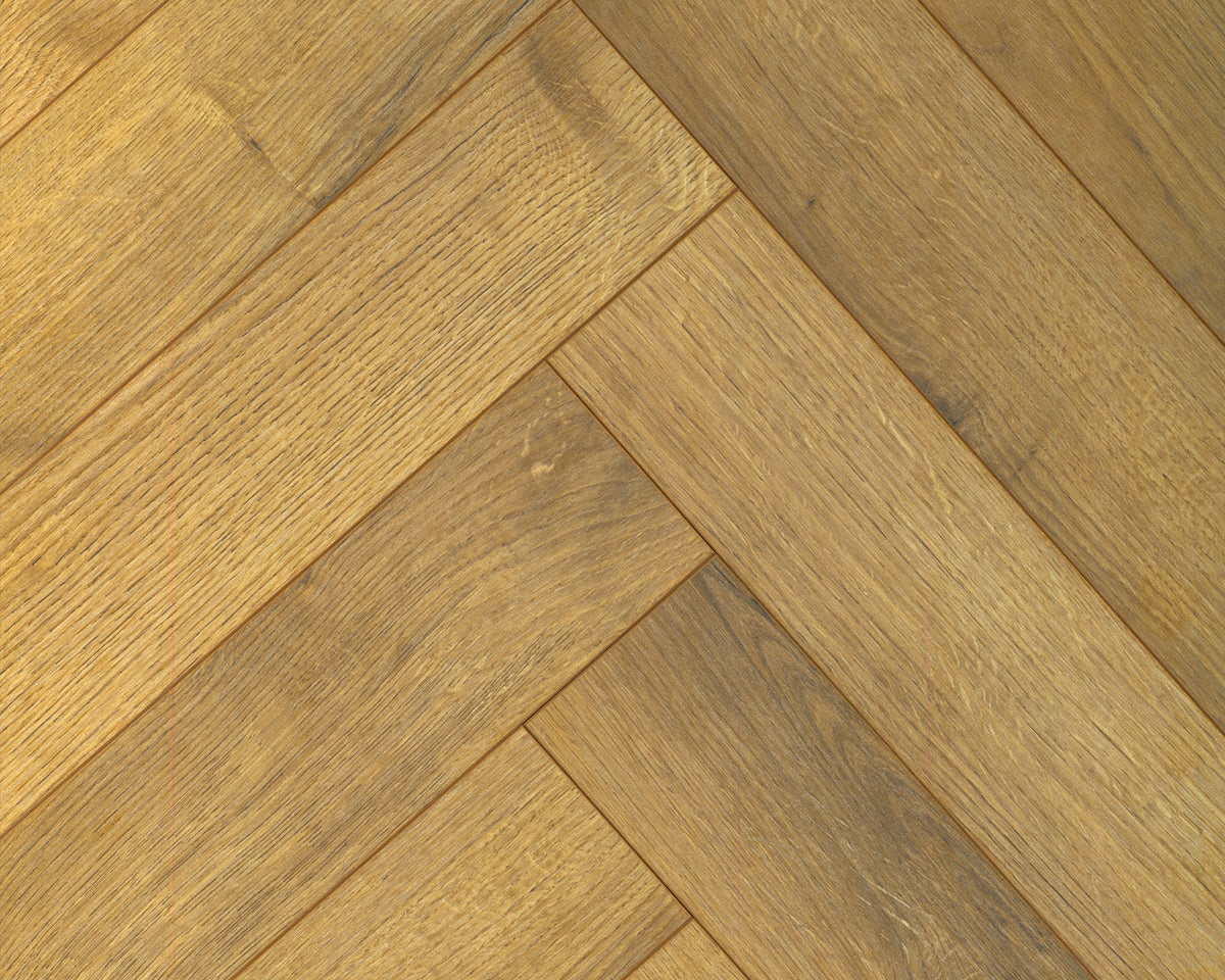 Stade Oak Herringbone Laminate Flooring 12mm AC5