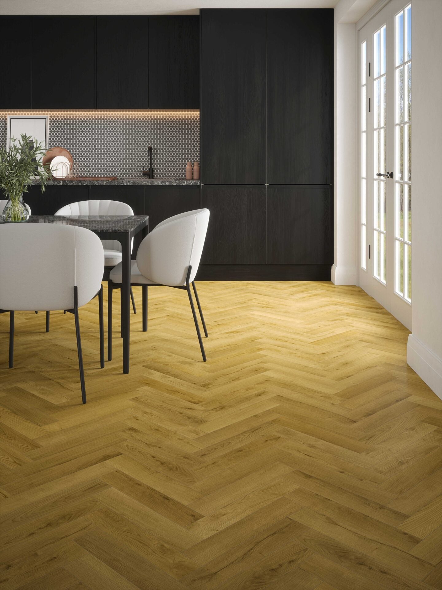 Albi Honey Oak Herringbone image 2