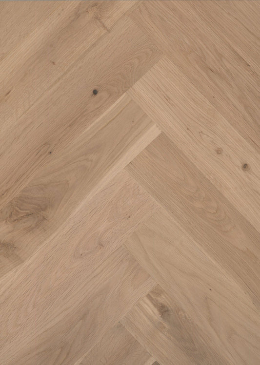 White Oak Herringbone Unfinished image 1