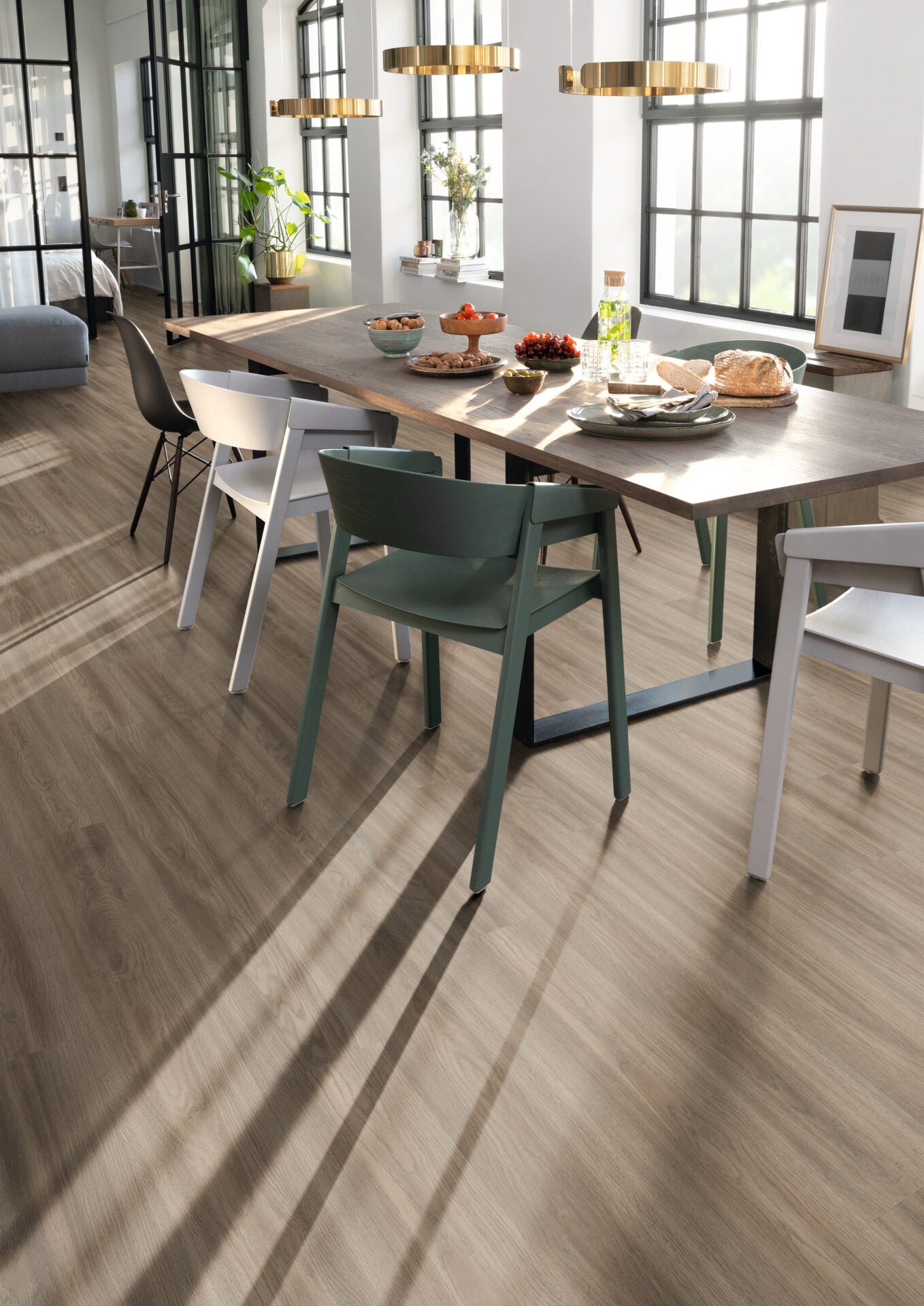 Grey Soria Oak Aqua image 3