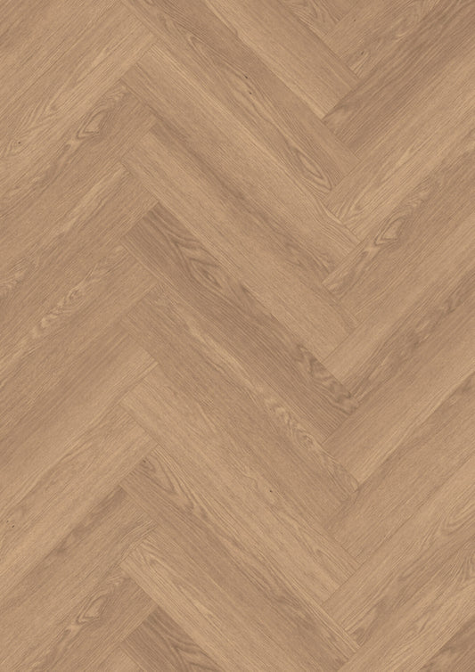 Brown Baronia Oak Herringbone