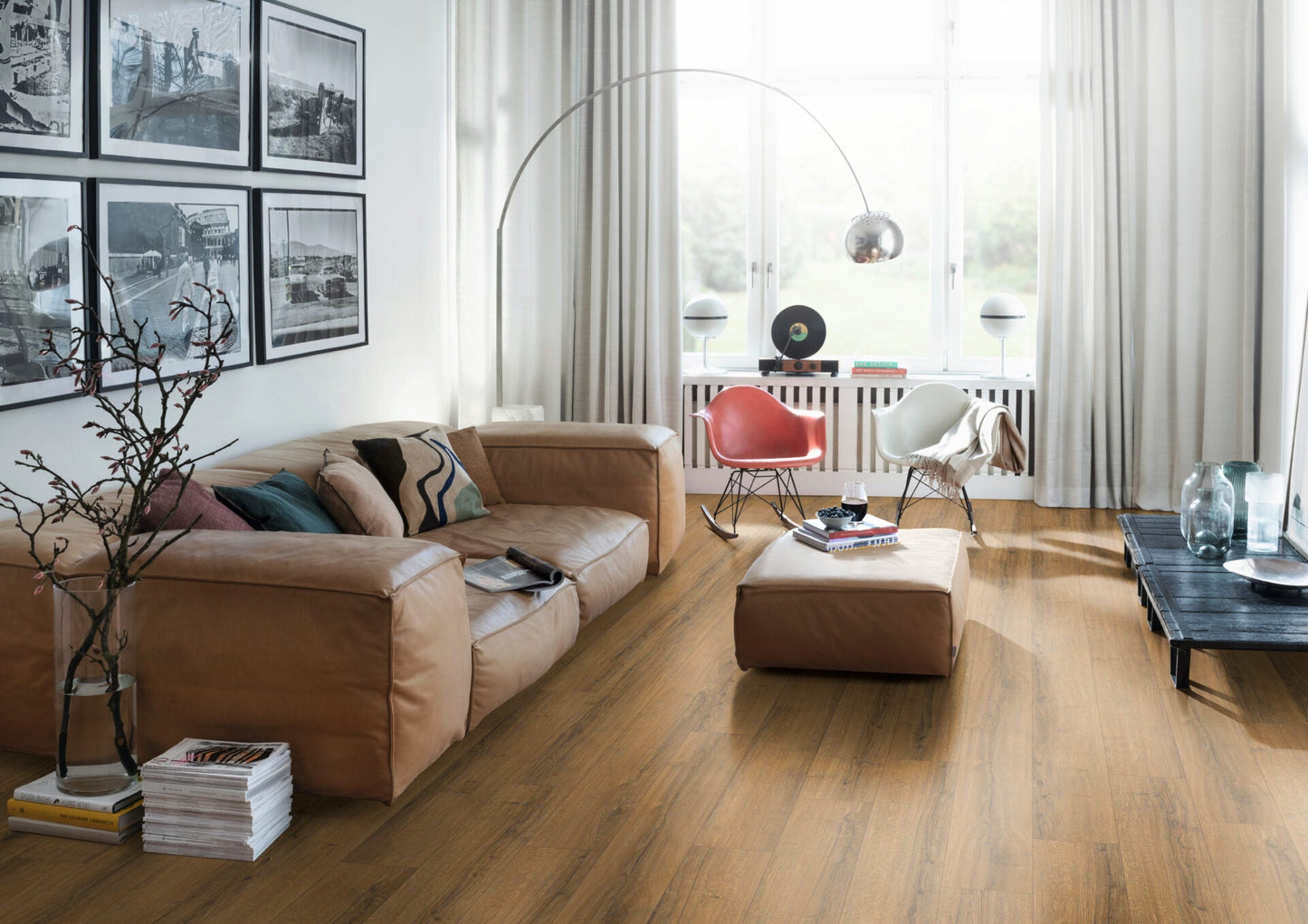 Cognac Brown Sherman Oak Aqua+ image 1