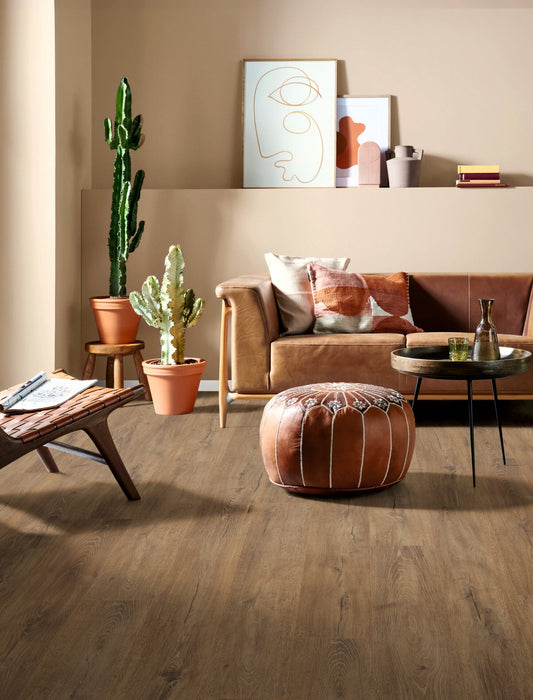 Brown Melba Oak Aqua image 1