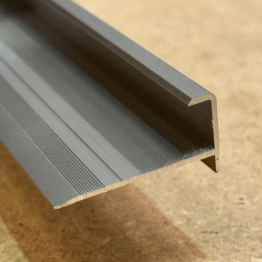 Floor Profile Stair Nose Chrome 12mm (270cm)B25377/270