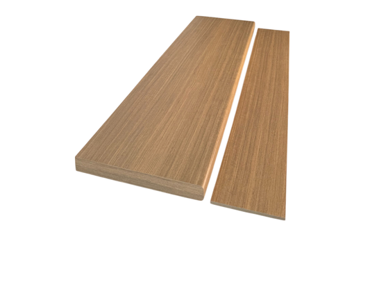 Honey Oak Wood Grain Bullnose Stair Tread & Riser