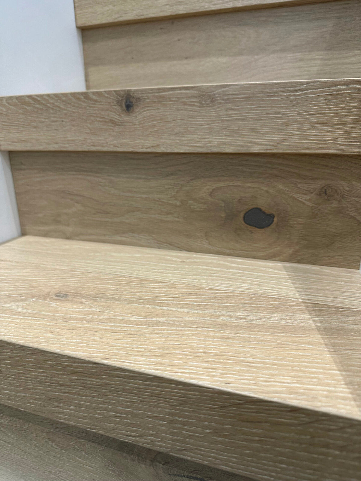 Mountain Mist stair treads close up