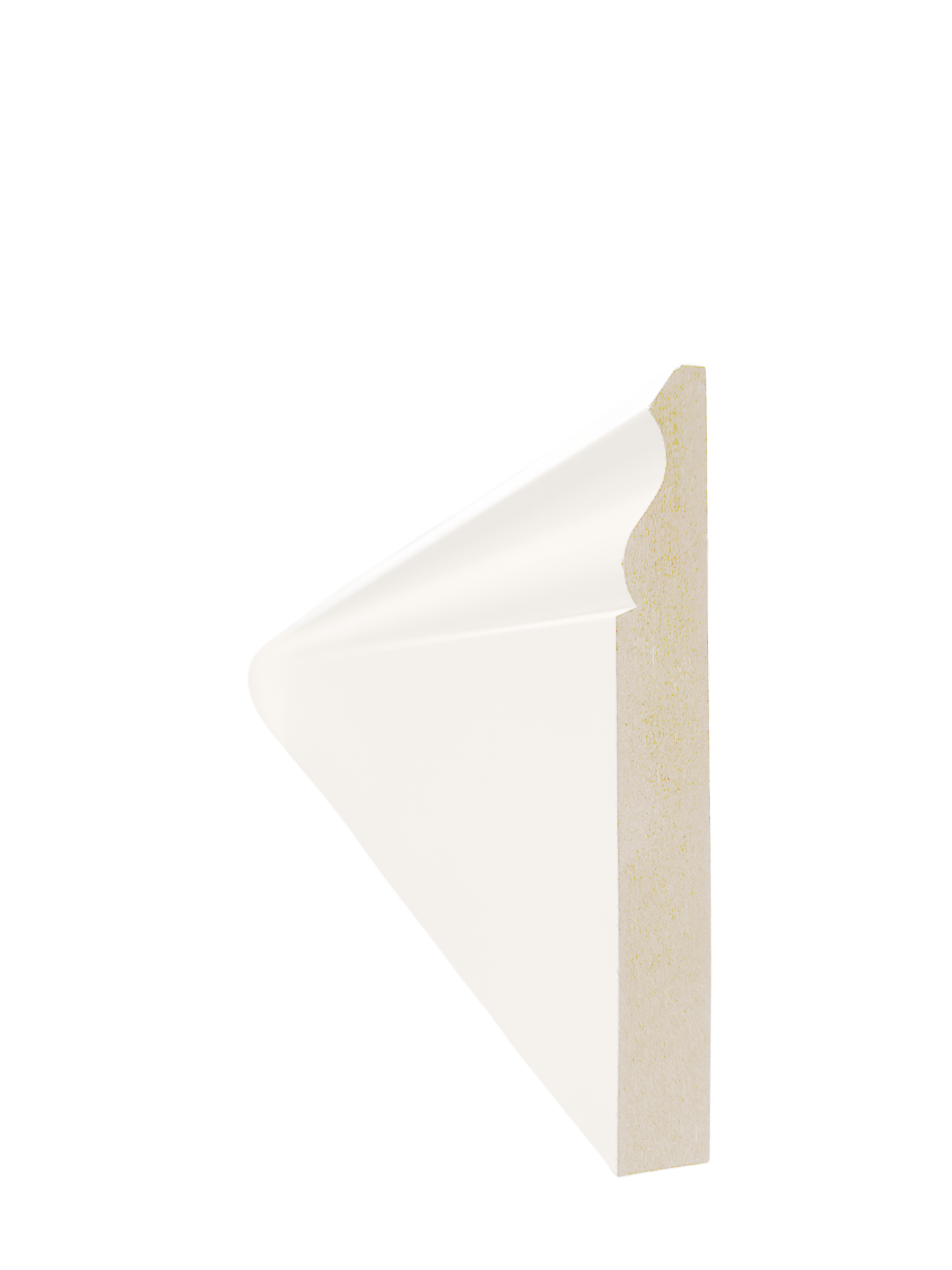 Ogee White Primed MDF Skirting 18x144x2400mm
