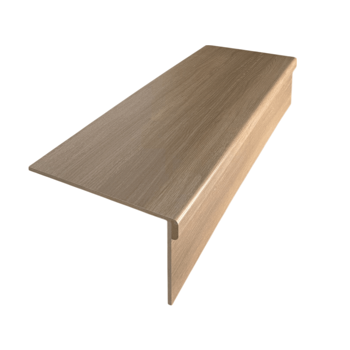 Roicha Oak Beige Wood Grain Single Stair Tread & Riser