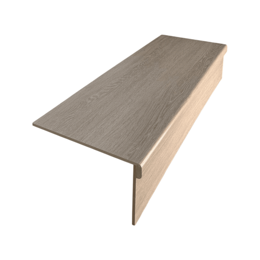 Lizzy Oak Grey Wood Grain Single Stair Tread & Riser