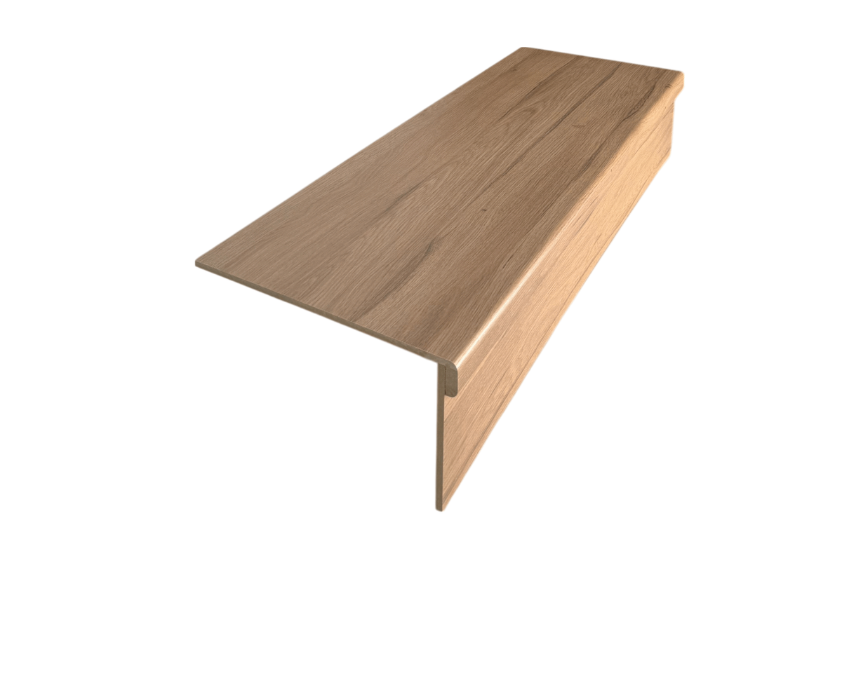 Wild Oak Wood Grain Single Stair Tread & Riser (Pack of 1)