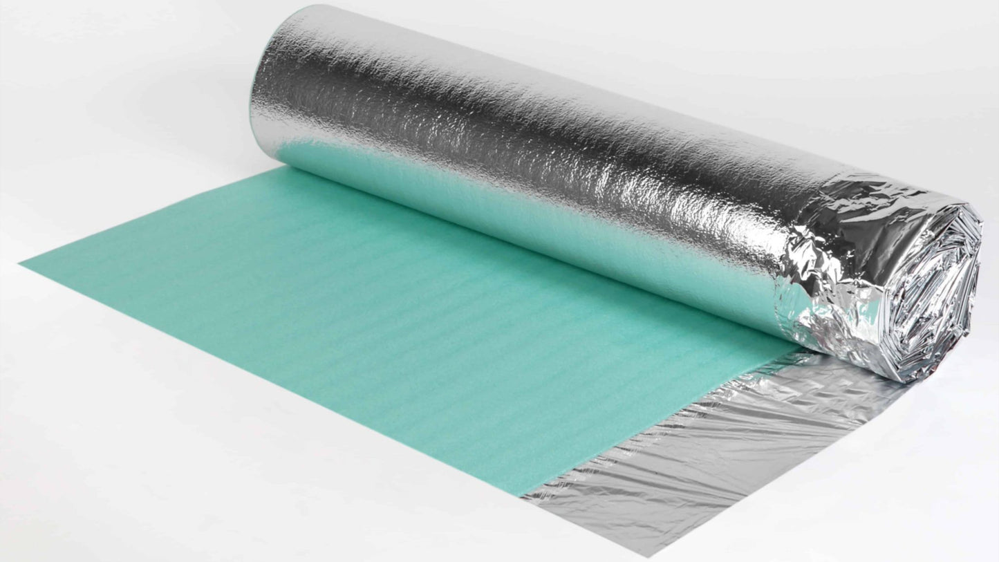 Comfort Silver All Rounder Underlay 30kg 1mx3mm (15sqm Roll)
