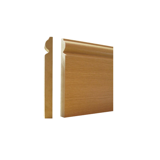 Oak Skirting MDF 118mmx2.4mtr (B055)
