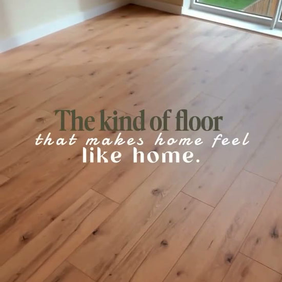Derin Oak Aqua laminate fitted by Kidd Flooring in a new home in Bray