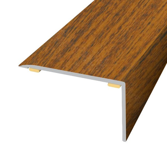 Floor Profile Stair Nose Sapelli 2 Self-Adhesive (270cm)