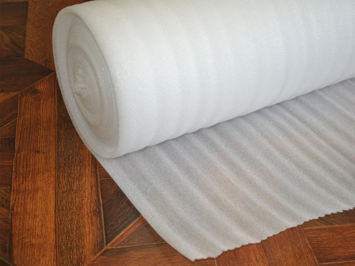 White Valu-Lay Underlay 25mx1m (25sqm Roll)